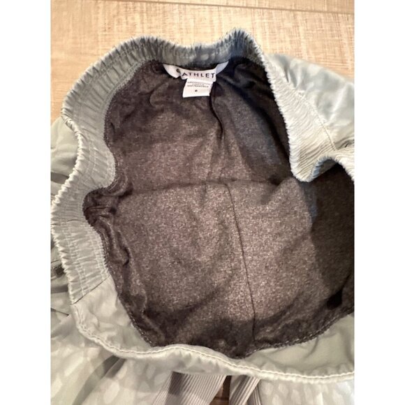 Athleta Womens Jogger Pants Size 6 Light Green Animal Print Stretch Waistband - Picture 6 of 9